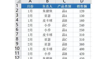 表格统计数据汇总方法【表格统计数据汇总求和】