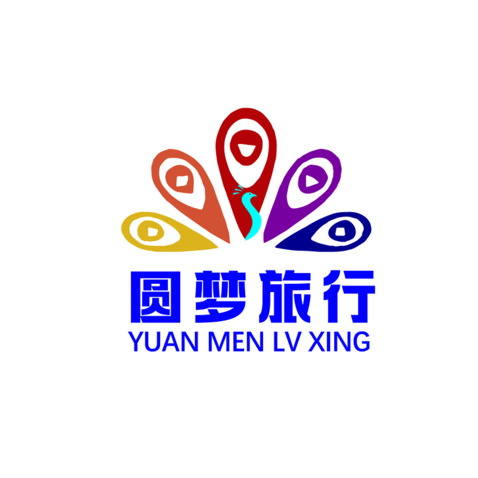 圆梦旅行社logo设计