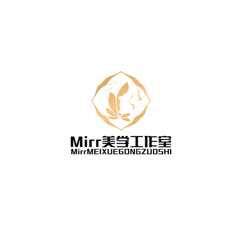 Mirr美学工作室logo设计