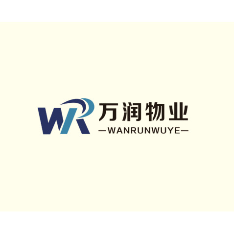 万润物业logo设计