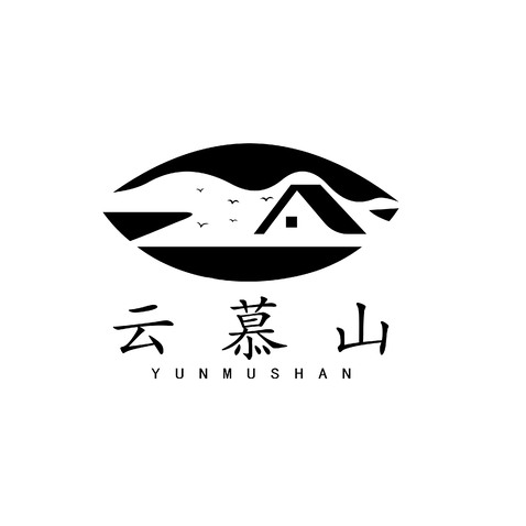 云慕山logo设计