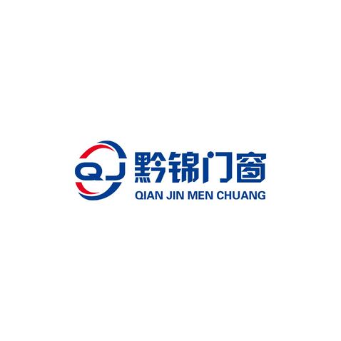 黔锦门窗logo设计