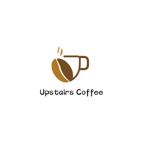 Upstairs Coffeelogo设计