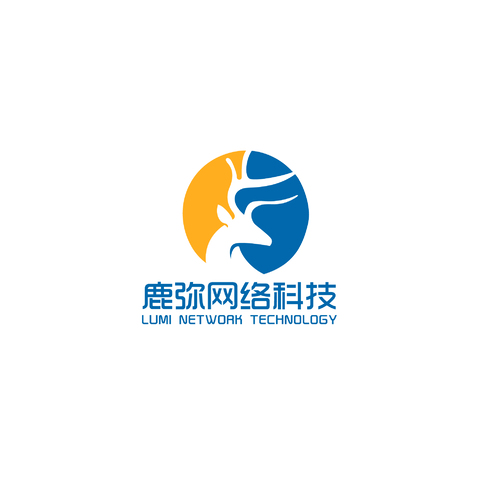 鹿弥网络科技logo设计