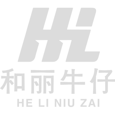 和丽牛仔logo设计