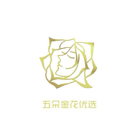 五朵金花优选logo设计