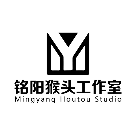 铭阳猴头工作室logo设计