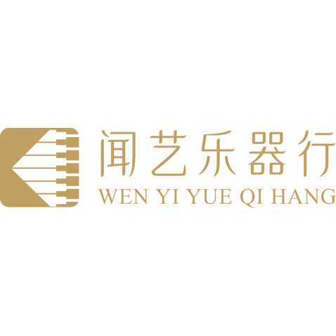 闻艺乐器行logo设计