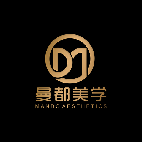 曼都美学logo设计