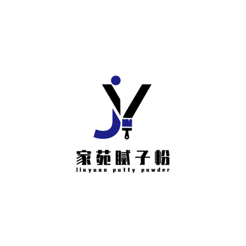 家苑腻子粉logo设计