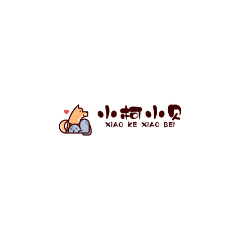 小柯小贝logo设计