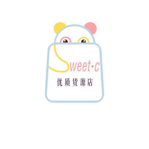 sweet.c优质货源店logo设计