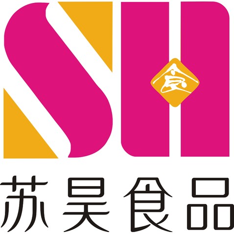 苏昊食品logo设计