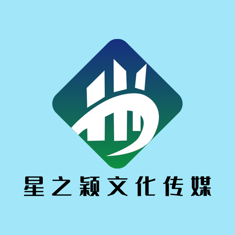 星之颖文化传媒logo设计