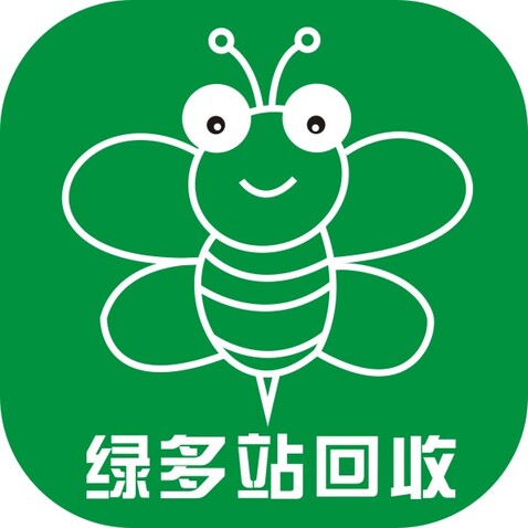 绿多站回收logo设计