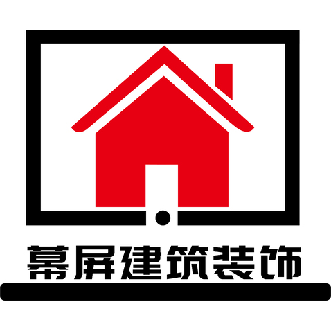 屏幕建筑装饰logo设计