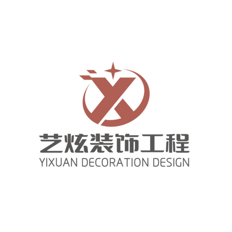 艺炫装饰工程logo设计