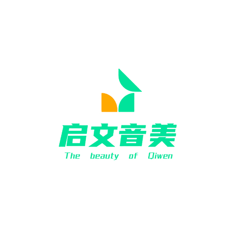 启文音美logo设计