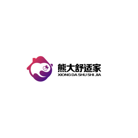 熊大舒适家 logo设计