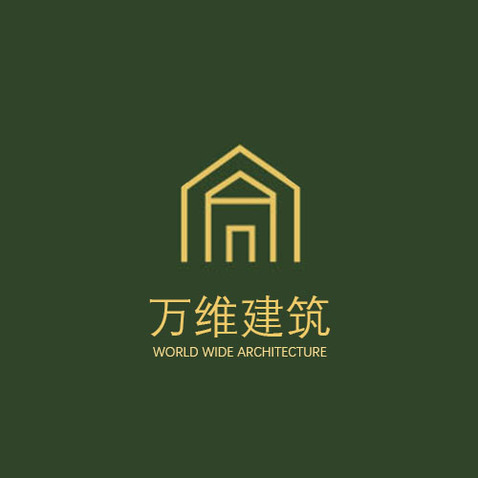 万为建筑logo设计