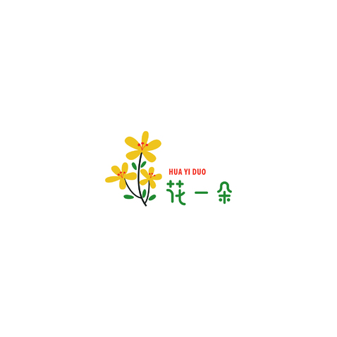 花一朵logo设计