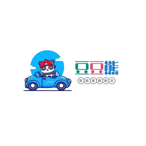 豆豆熊logo设计