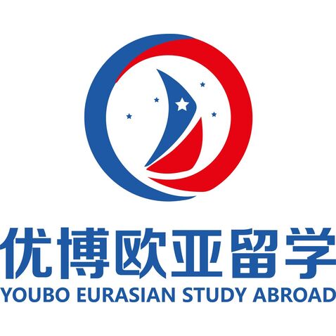 优博欧亚留学logo设计