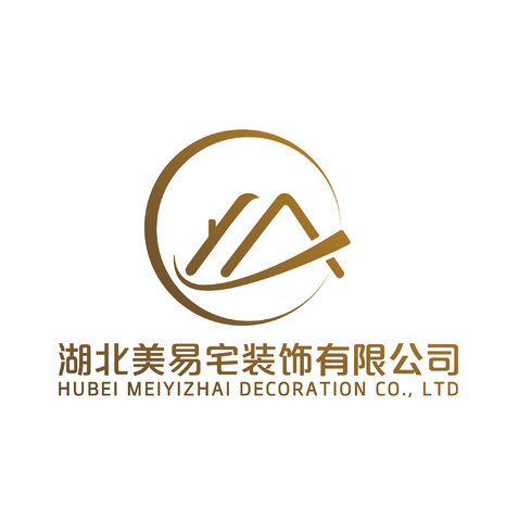 湖北美易宅装饰有限公司logo设计