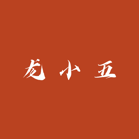 龙小五logo设计