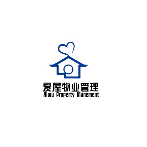 爱屋物业管理logo设计