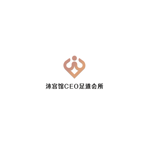 沐宫馆CEO足道会所logo设计