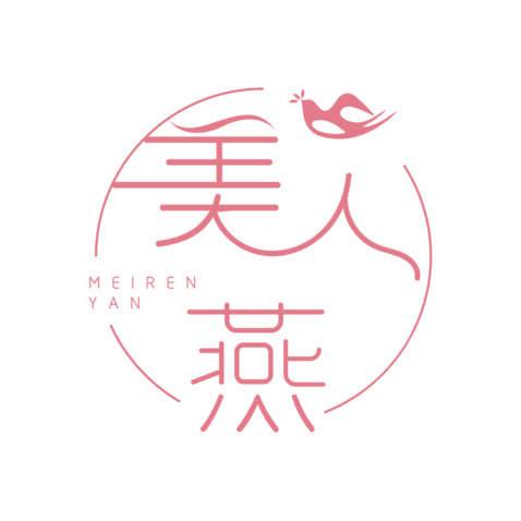 美人燕logo设计