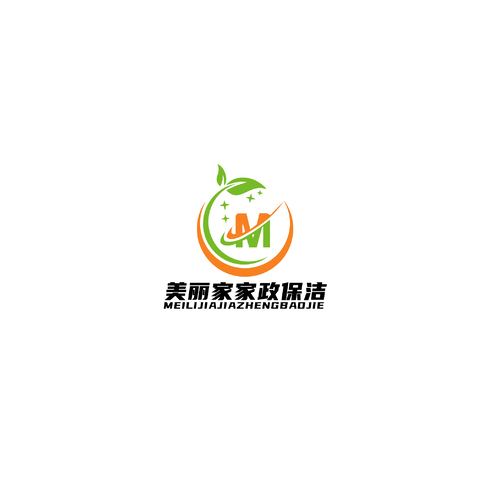 美丽家家政保洁logo设计