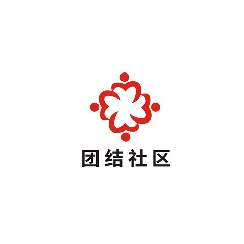 团结社区logo设计