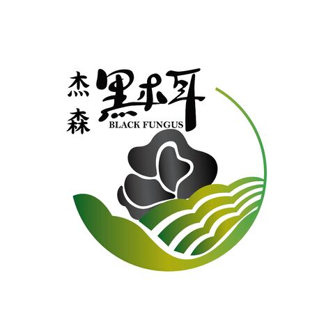 杰森黑木耳logo设计