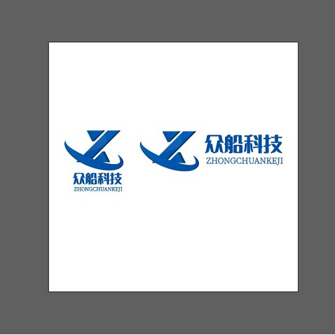 众船科技logo设计