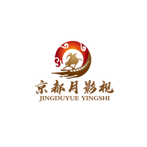 京都月影视logo设计