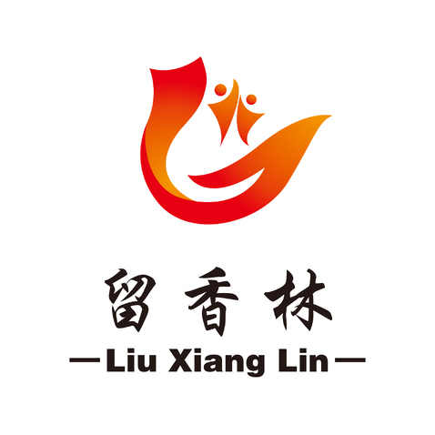 留香林logo设计