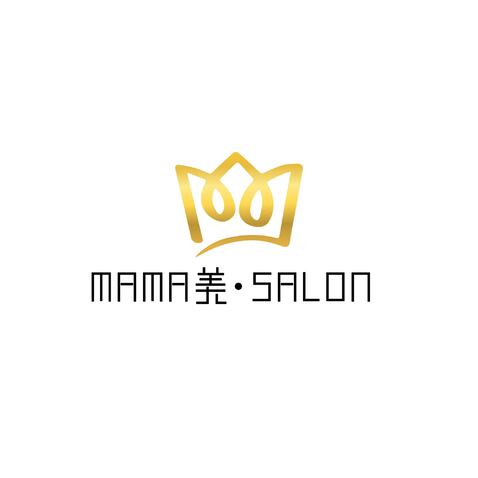 MAMA美•SALONlogo设计