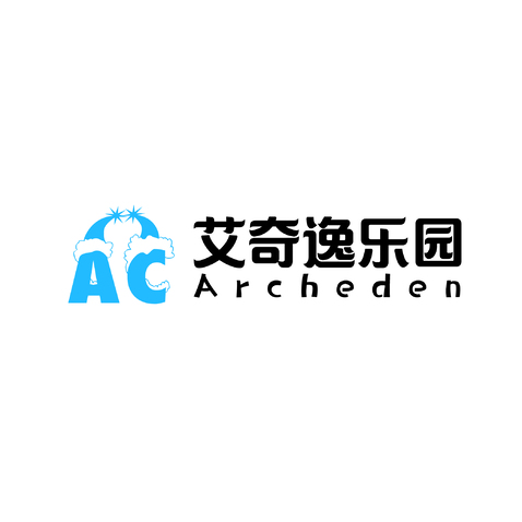 艾奇逸乐园logo设计