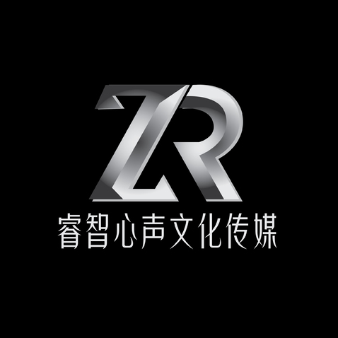 睿智心声文化传媒logo设计