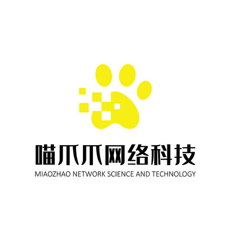 喵爪爪logo设计