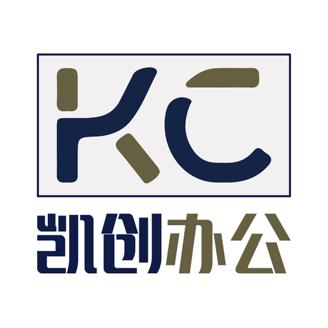 凯创办公设备logo设计