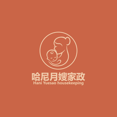 哈尼月logo设计