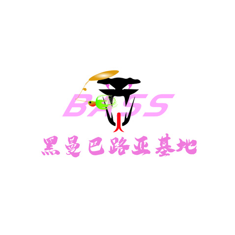 黑曼巴路亚基地logo设计