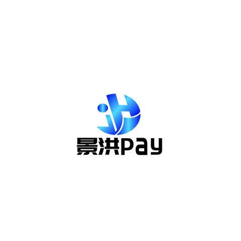 景洪paylogo设计