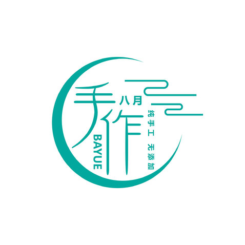 八月logo设计