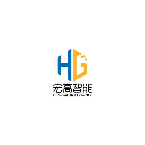 宏高智能logo设计