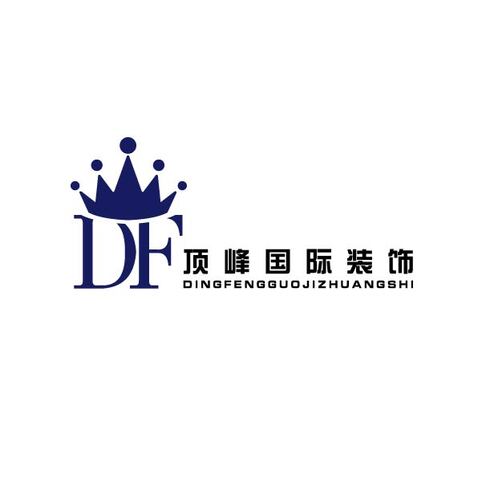 顶峰国际装饰logo设计