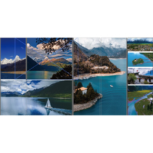 巴松措宣传牌正反2张